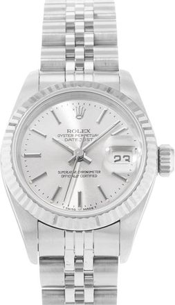 Rolex Pre-owned Rolex Datejust 26 Automatic Chronometer Silver Dial Ladies Watch 69174 SSJ