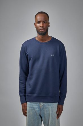 Denham Scissor Crewneck Navy Blazer - Regular Fit