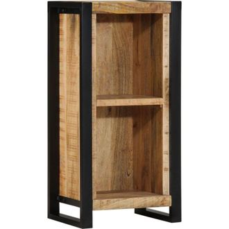 vidaXL Bedside Cabinet Brown 40 x 30 x 80 cm Solid Mango wood Vidaxl