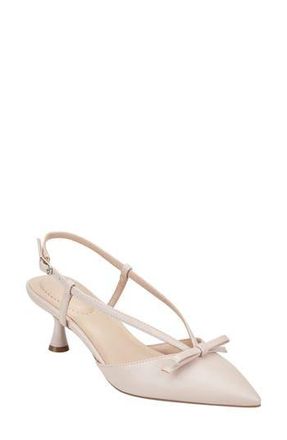 Bandolino Macruz Bow Slingback Pump in Ballet at Nordstrom Rack, Size 7.5