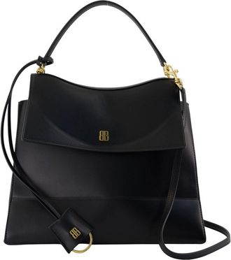 Balenciaga Womens Nano Shoulder Bag Black Lambskin