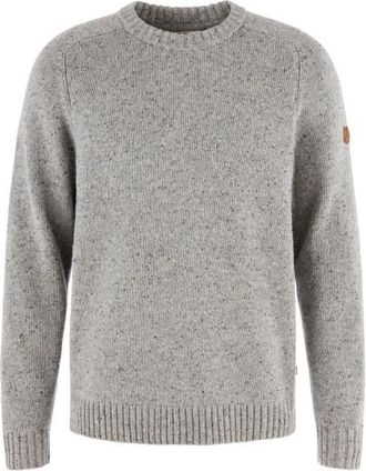 Fj&auml;llr&auml;ven &Ouml;vik Neps Knit Sweater Wollpullover f&uuml;r Herren | grau
