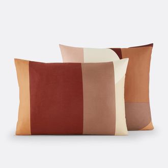 La Redoute Interieurs Kussensloop in gewassen satijnkatoen, Marjorie