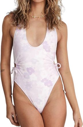 Charlie Holiday Suzy One Piece Bathing Suit In Lavender