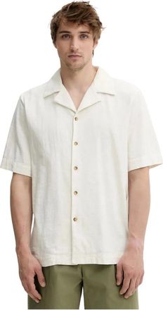 Won Hundred Camisa de Algod&oacute;n de Manga Corta - Shirts - Hombre - Beige - XL