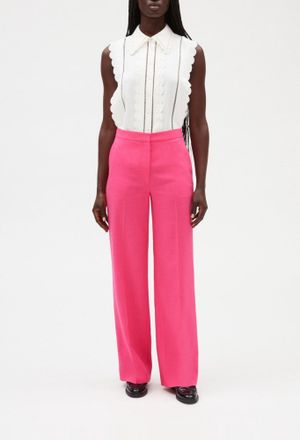 Claudie Pierlot Pantalon large rose
