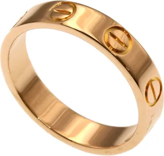Cartier Pink Gold (18K) Band Ring (Pre-Owned)