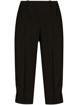 Kenzo Cropped broek met logopatch - Zwart