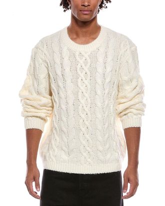 Rta Ethan Wool-Blend Crewneck Sweater