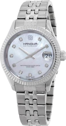 Hanowa Sense Quartz White Mother of Pearl Dial Ladies Watch HAWLH0002601