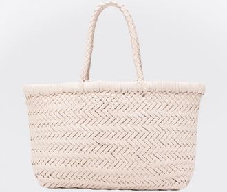 Dragon Diffusion Borsa Mini Flat Gora Dragon Diffusion in pelle intrecciata