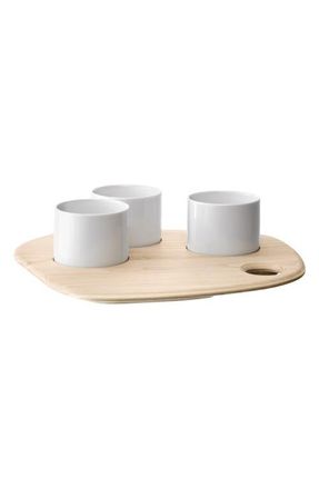 LSA Palette 4-Piece Tapas Set in Clear at Nordstrom