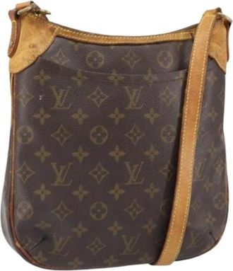 Louis Vuitton Pre-owned Cross Body Bags, female, Brown, Size: ONE SIZE Pre-owned Canvas Cross Body Bag