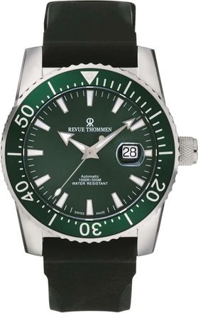 Revue Thommen Duikhorloge - Heren - Accessoires - Groen - Maat: ONE Size