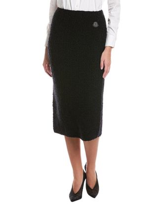 Moncler Wool-Blend Sweater Skirt