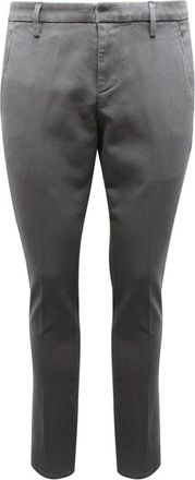 Dondup Heren, Broeken, Grijs, Maat: W33 Katoen