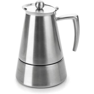 Lacor Cafetera Lacor Hyperluxe Acero Inoxidable 4 Tazas