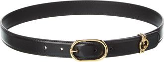 Gucci Gg Imprime Leather Belt