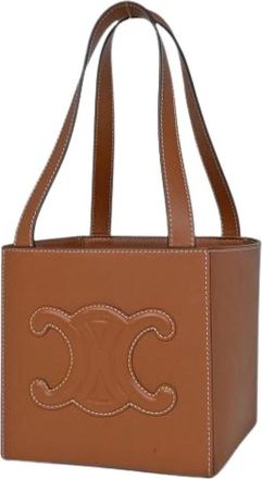 Celine Pre-owned Handbags, female, Brown, Size: ONE SIZE Pre-owned Vintage Handbag