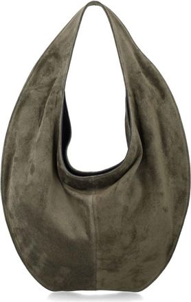 Maeden Market Kelp Suede Tote