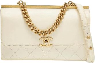 Chanel Borsa Vintage Pre-owned - - Pre-owned - Donna - Bianco - ONE SIZE