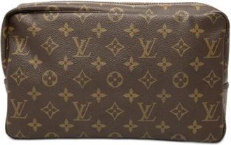 Louis Vuitton Pre-owned Trousse Toilette 28 - Dames - Vintage Tassen - Bruin - ONE Size - Vintage