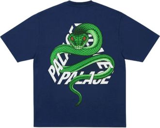 Palace Snakey P3 T-Shirt Navy P30TS389