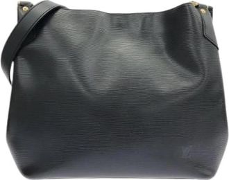 Louis Vuitton Pre-owned Mandara MM Schoudertas - Dames - Vintage Schoudertas - Zwart - ONE Size - Leer - Vintage