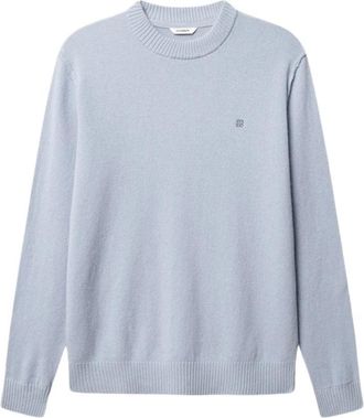 Gabba GABtokota Ronde hals Trui - Heren - Ronde hals truien - Blauw - M - Wol - Truien & Vesten