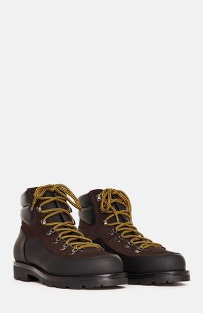 Scarosso Hermann Ankle Boots in Dark Brown - Suede at Nordstrom, Size 42.5