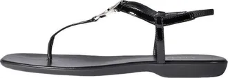 Gucci (WMNS) Gucci Thong Sandal with Interlocking G Black 874699-BKO40-1000