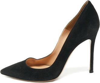 Gianvito Rossi Pumps Gianvito in pelle scamosciata - Nero