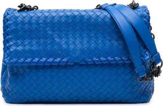 Bottega Veneta Pre-owned Cross Body Bags, female, Blue, Size: ONE SIZE Pre-owned Shoulder Bag