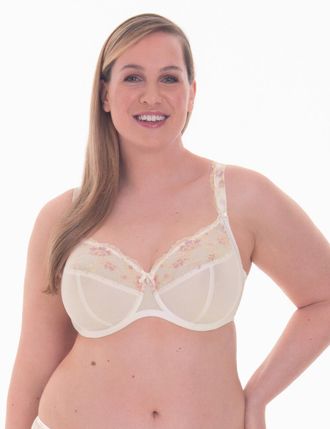 Rosa Faia Womens by Anita Colette Underwired Bra Big Cup - Crystal - Multicolour - Size 36J