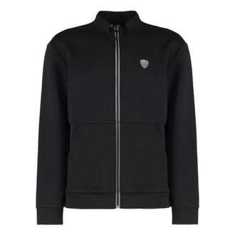 Emporio Armani Techno Trainingspak met Volledige Rits - Heren - Vesten met rits - Zwart - M - Polyester - Hoodies & sweatvesten