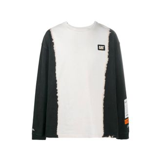 Heron Preston Pinselstroke Druck T -Shirt