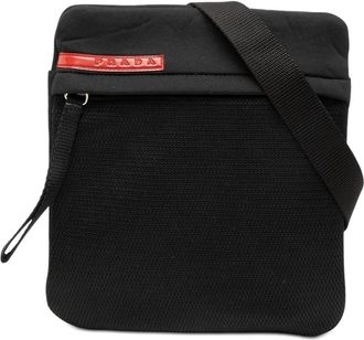 Prada Pre-owned Prada Tessuto Zip Top Sport Crossbody Unisex O882VMOT0GZYG4O5
