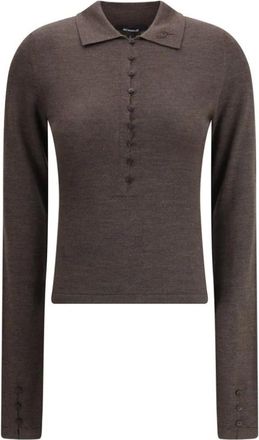 Jacquemus Mujer, Jerseys, Marr&oacute;n, Talla: M