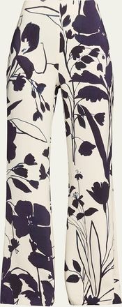 Cara Cara Pisa Printed Flare Pants