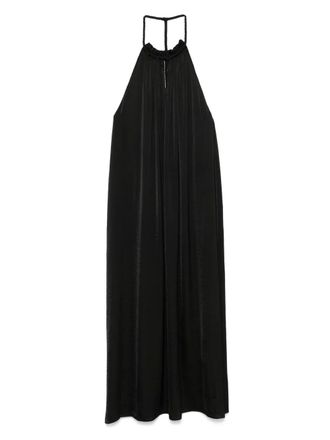 BA&SH Solal maxi dress - women - Recycled Polyester - 2 - Black