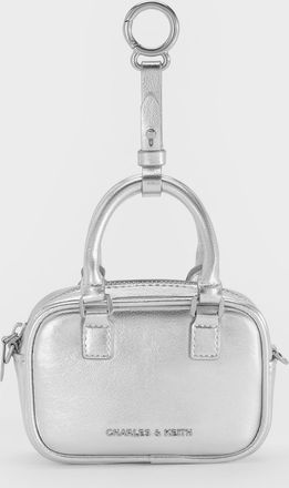 Charles & Keith Sianna Metallic Bag Charm