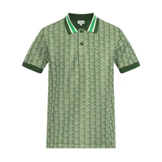 Lacoste Hombre, Camisetas, Verde, Talla: L