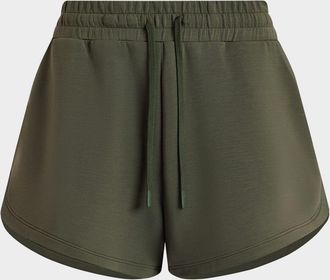 Varley Coulter High-Rise Drawstring Shorts