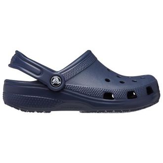 Crocs Boys Classic Clogs - Boys Grade School Shoes Navy/Navy Size 4.0