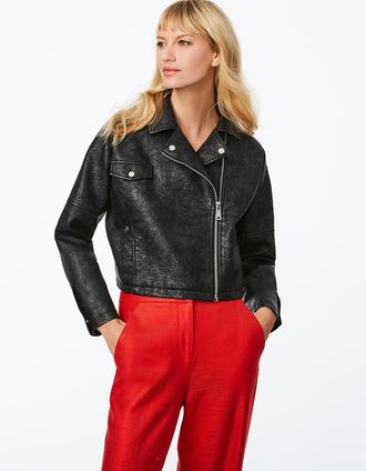 Bernardo BLEECKER VEGAN LEATHER JACKET