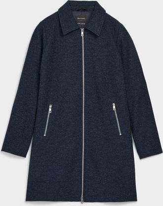 Contemporaine Womens Ultra-soft brushed knit coat