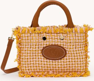 Hammitt Hammitt Olympia Tote Pink Lemonade Gold Mini