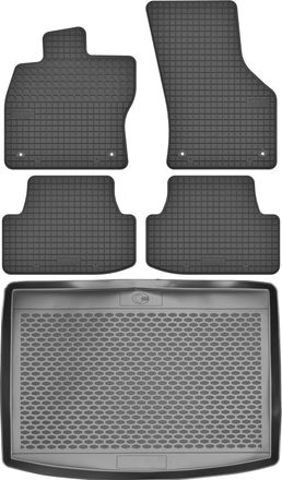 OEM Juego De Alfombrillas De Goma Para Coche Y Alfombrilla Para Maletero Del Seat Arona Crossover De 2017