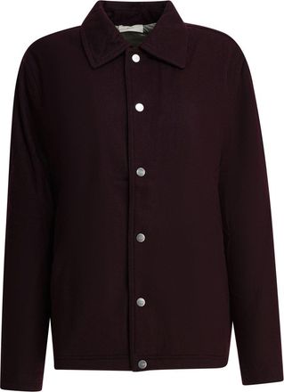 Autry Wool Blend Overshirt Jacket
