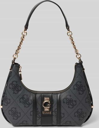 Guess Handtasche mit Label-Detail Modell ERENIA in Anthrazit, Größe 1